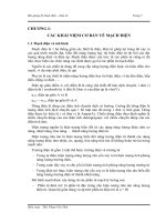 các khái niệm cơ bản về mạch điện