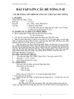 Thiết kế cầu bê tông cốt thép dự ứng lực liên tục đúc hẫng, chiều dài nhịp 220m, khổ cầu 14m, bê tông mác 450