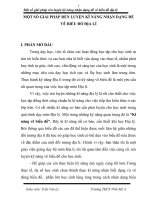 skkn MỘT SỐ GIẢI PHÁP RÈN LUYỆN KĨ NĂNG NHẬN DẠNG ĐỂ VẼ BIỂU ĐỒ ĐỊA LÍ