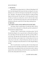 Đề tài tình trạng sống thử của giới trẻ hiện nay