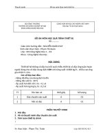 Thiết kế hệ thống cô đặc hai nồi xuôi chiều thiết bị cô đặc ống tuần hoàn ngoài dùng cho cô đặc dung dịch KOH với năng suất 11000 kgh , chiều cao ống gia nhiệt h =2m