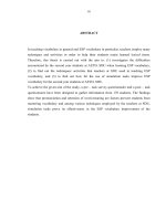 Using simulation tasks to improve ESP vocabulary for the second year students of Automotive Engineering Technology Department at Sao Do University