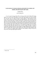 Cách dùng từ xưng hô qua lời chửi của nhân vật trong truyện ngắn Việt Nam