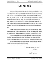 đồ án môn học thiết kế mỏ hầm lò