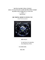 Bài giảng Hệ thống định vị toàn cầu _  Đại học Nông Lâm Huế