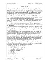 đồ án môn học qua trình reforming xúc tác