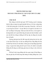 skkn SKKN Phương pháp dạy học phát huy tính tích cực tập luyện TDTT của học sinh