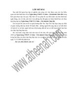 Báo cáo thực tập tại ngân hàng TMCP á châu   chi nhánh chùa hà