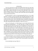 thiết bị lập trình PLC để viết chương trình cho hệ thống điều khiển gara