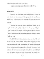 skkn Sáng kiến kinh nghiệm Giúp học sinh học tốt môn Ngữ văn 6