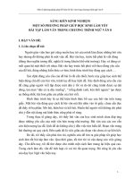 skkn Một số phương pháp giúp HS làm tốt bài văn trong chương trình ngữ văn 8