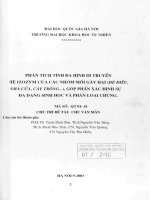 Phân tích tính đa hình di truyền hệ IZOZYM của các nhóm mối gây hại (Đê điều, nhà cửa, cây trồng ...), góp phần xác định sự đa dạng sinh học và phân loại chúng