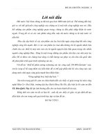 thiết kế phân xưởng refoming xúc tác công suất 250 000 tấnnăm