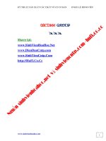 KỸ THUẬT SẢN XUẤT CÁC CHẤT VÔ CƠ CƠ BẢN