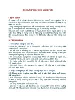 HỘI CHỨNG TRÀN DỊCH MÀNG PHỔI