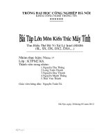 Nghiên cứu tìm hiểu về thế hệ VXL 80486 (SL, DX, DX2, DX4,...)
