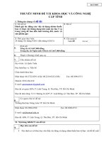 Đánh giá tác động của việc sử dụng nhóm thuốc bảo vệ thực vật thông dụng khi canh tác lúa 3 vụ trong vùng đê bao đến môi trường đất, nước và sản phẩm gạo