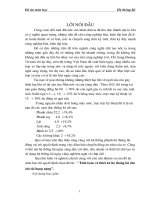 tính toán thiết kế hệ thống lái xe tải hạng nặng