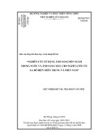 Nghiên cứu sử dụng ánh sáng đèn ngầm trong nước và ánh sáng màu cho nghề lưới vây xa bờ biển miền Trung và miền Nam  Viện NC Hải sản