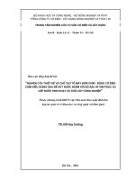 Nghiên cứu, thiết kế và chế tạo tổ máy bơm chìm-động cơ điện chìm kiểu giếng sâu để hút nước ngầm với độ sâu 50-70 m phục vụ cấp nước sinh hoạt và tưới cây công nghiệp