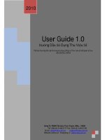 User Guide 1.0 HƯớng dẫn sử dụng thư viện số
