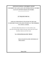 Sử dụng minh họa để dạy từ vựng Tiếng Anh chuyên ngành điều khiển cho học sinh năm thứ nhất trường Trung cấp Thủy Sản