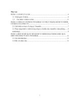 Một số đề xuất để hành vi nhóm hoạt động hiệu quả hơn với công ty sữa VINAMILK