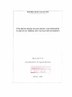 Ứng dụng mạng ngang hàng vào tìm kiếm và quản lý thông tin tài nguyên Internet = Retrievalof Internet resource information using peer-to-peer network architecture