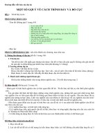 Hướng dẫn viết báo cáo dự án