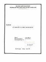 Lý thuyết và thực hành dịch