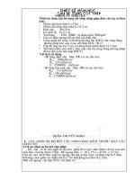 Thiết kế môn học cầu bê tông Thiết kế nhịp cầu bê tông cốt thép dự ứng lực, chiều dài toàn dầm 33m, chiều dài nhịp 32,2m, khổ cầu 10m