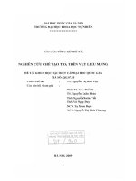 Nghiên cứu chế tạo TiO2 trên vật liệu mang