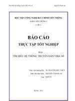 Tìm hiểu hệ thống truyền dẫn viba số