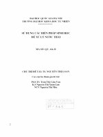 Sử dụng các biện pháp sinh học để xử lý nước thải