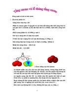 tầng ozon và lỗ thủng tầng ozon