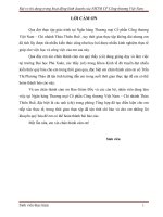 Rủi ro tín dụng trong hoạt động kinh doanh của NHTM CP công thương việt nam  chi nhánh thừa thiên huế