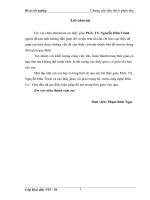 Chưng cấtt dầu thô ít phần nhẹ