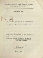 Về các số mũ đặc trưng của hệ tuyến tính phụ thuộc tham số và các dạng tôpô của chúng