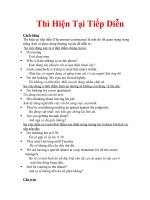 Cách dùng cơ bản của Thì hiện tại tiếp diễn