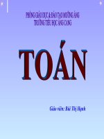 slide thuyết trình  Toán lớp 4 - Diện tích hình bình hành