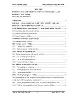 Hoàn thiện kế toán nguyên vật liệu tại công ty cổ phần sao thái dương”