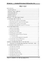 Triển khai giải pháp ERP cho công ty TNHH may Hàn - Việt