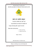 THIẾT kế, CHẾ tạo MẠCH đếm sản PHẨM từ 00 đến 99