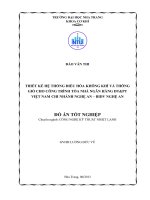 Thiết kế hệ thống điều hòa không khí và thông gió cho công trình tòa nhà Ngân hàng Đầu tư và Phát triển Việt Nam Chi nhánh Nghệ An - BIDV Nghệ An