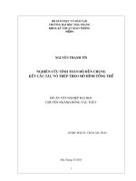 Nghiên cứu tính toán độ bền chung kết cấu tàu vỏ thép theo mô hình tổng thể