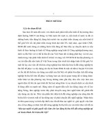 Đào tạo nghề và giải quyết việc làm cho lao động bị thu hồi dất nông nghiệp tại xã Xuân ĐỉnhTừ Liêm  Hà Nội
