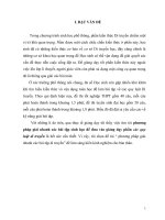 Phương pháp giải nhanh các bài tập sinh học để đưa vào giảng dạy phần các quy luật di truyền