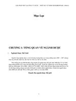 GIẢI PHÁP ERP TẠI CÔNG TY DƯỢC – THIẾT BỊ Y TẾ BÌNH ĐỊNH(BIDIPHAR)