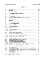 Kinh nghiệm xây dựng nền nếp một lớp học có hiệu quả_SKKN chủ nhiệm THPT