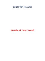 GIỚI THIỆU BỘ MÔN CÔNG THÔN